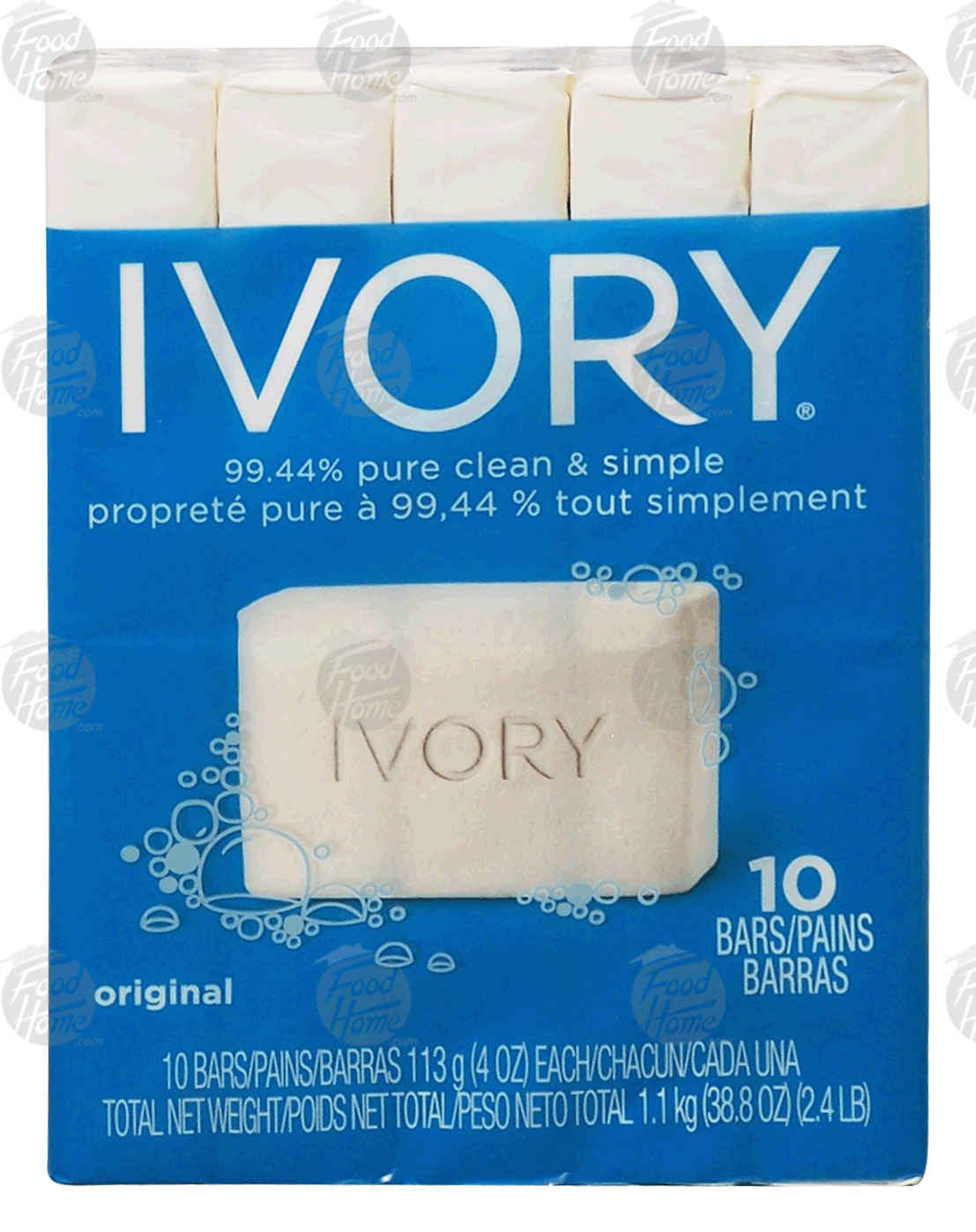 Ivory  original, 4 oz bars Full-Size Picture